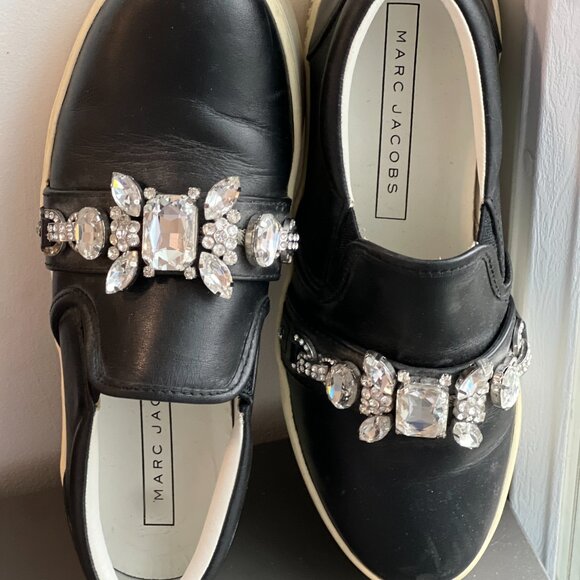 Marc Jacobs Platform Jewelled Shoes - Picture 1 of 9